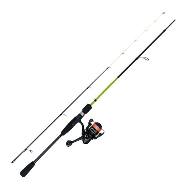 BEGINS FUNEKISU (SET)【ボート・船用2ピースキス竿と1号のPEライン付きスピニングリールのセット】(180)